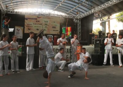 Formações em políticas públicas e direitos culturais; Desafio cultural e psicológico no território migueloestino; Ser o que não se pode ser: a violência contra corpos LGBTQIA+; Desafios do negro estrangeiro no Brasil e sua cultura (Caravana M – Desafios das políticas públicas para afirmar a diversidade étnico cultural no território de São Miguel do oeste e Santa Catarina)