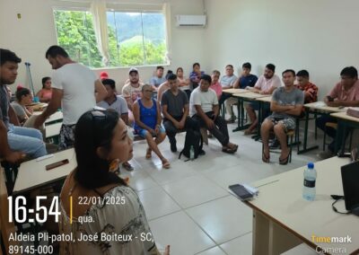 Ação de formação em José Boiteux